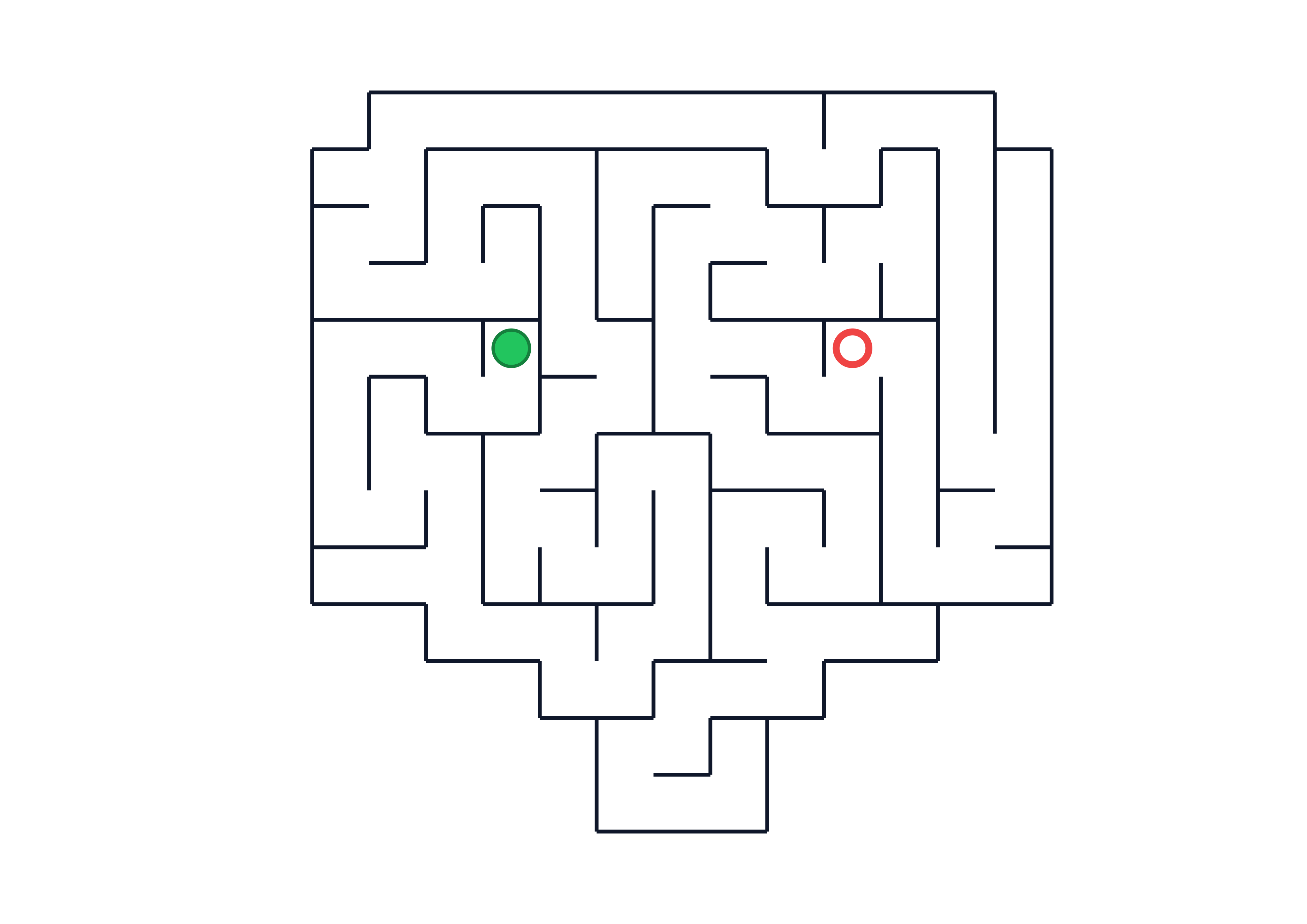 Easy Heart Maze Printable PDF Preview