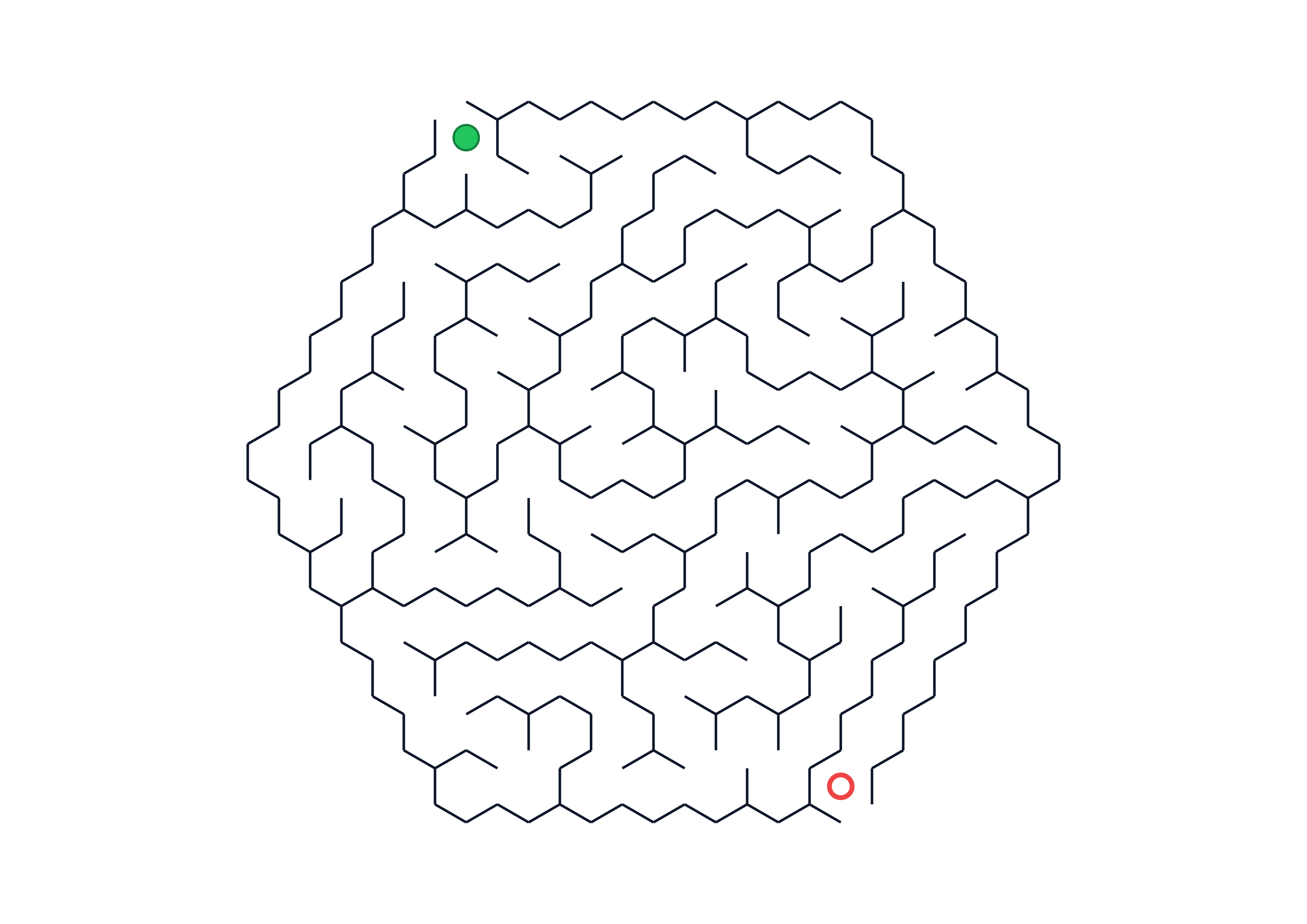 Medium Hex Maze Sheet 2 Preview