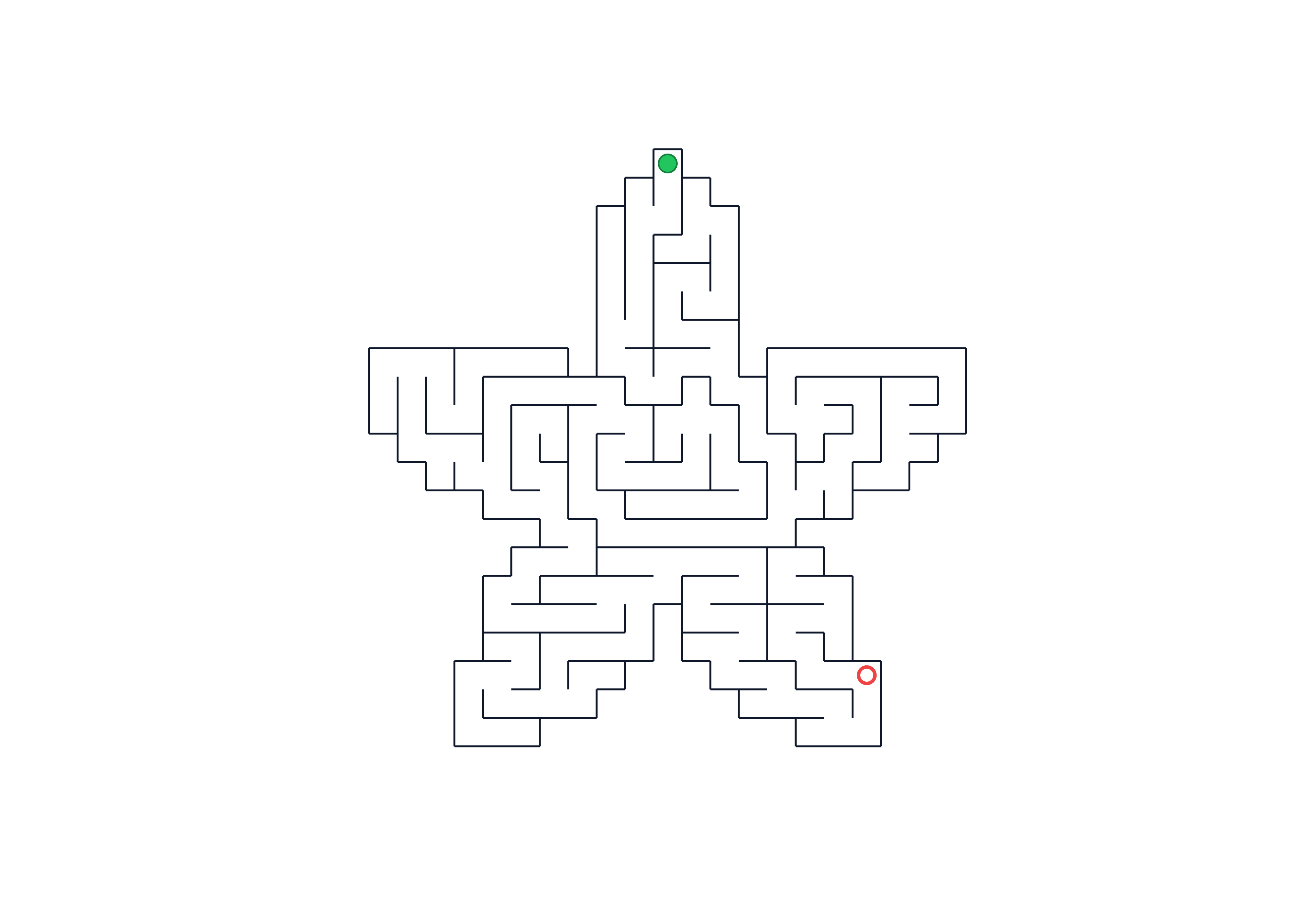 Medium Star Maze Sheet 2 Preview