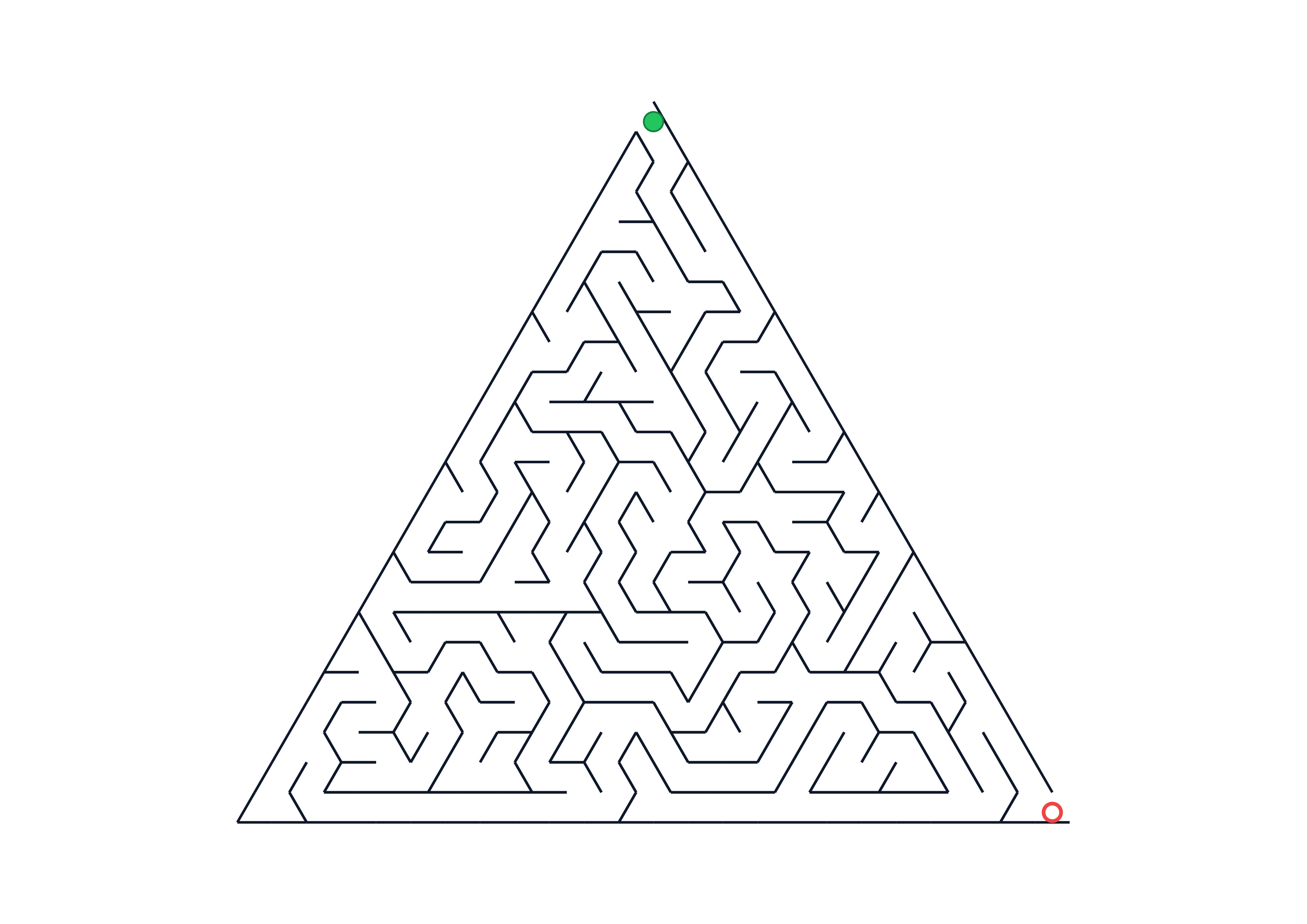 Expert Master Mind Triangle Maze Preview